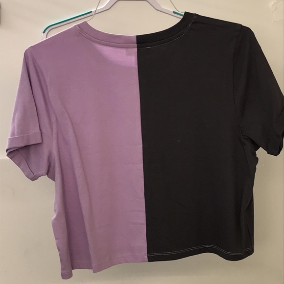 Messy Bun brand Just Chillin Ladies Crop-T - Picture 3 of 6